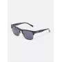 Guess pánske slnečné okuliare GF00023-5601A čierny hranatý rám sivé šošovky 56 mm
