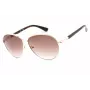 Guess pánske slnečné okuliare GF0221-32F tmavá havana acetátový rám hnedé gradientové šošovky 59 mm