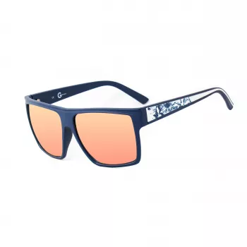 GUESS pánske slnečné okuliare GGU2053MBL21F matný čierny rám dymové šošovky 58mm