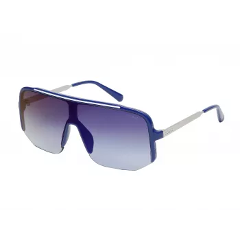 GUESS pánske slnečné okuliare GO00054-0090C čierny propionátový rám sivé polykarbonátové sklá 54 mm