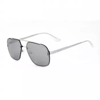 Guess pánske slnečné okuliare GO00065-6010C čierny rám sivé sklá 60 mm