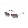 GUESS Pánske slnečné okuliare GU00168-5897P čierne obdĺžnikové polarizované 58 mm