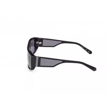 GUESS SLNEČNÉ OKULIARE GU00136-6001A Unisex hranatý rám 60/16/140 mm čierna/sivá