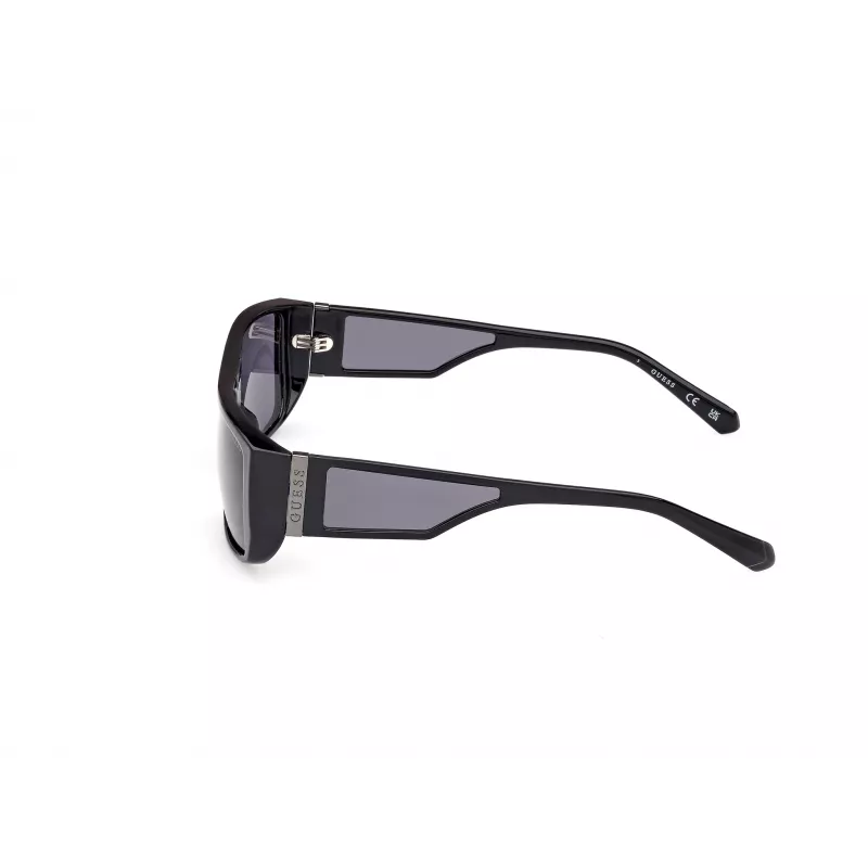 GUESS SLNEČNÉ OKULIARE GU00136-6001A Unisex hranatý rám 60/16/140 mm čierna/sivá