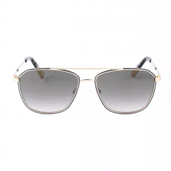 GUESS slnečné okuliare GU00147-5633C Havana/hnedé hranaté acetát pánske
