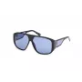 GUESS unisex slnečné okuliare GU00135-6101V čierny rám sivé gradientové šošovky 61 mm
