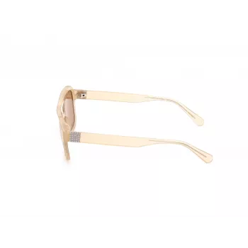 GUESS unisex slnečné okuliare GU82595357E Havana/korytnačina obruba hnedé prechodové sklá 53/19/145 mm