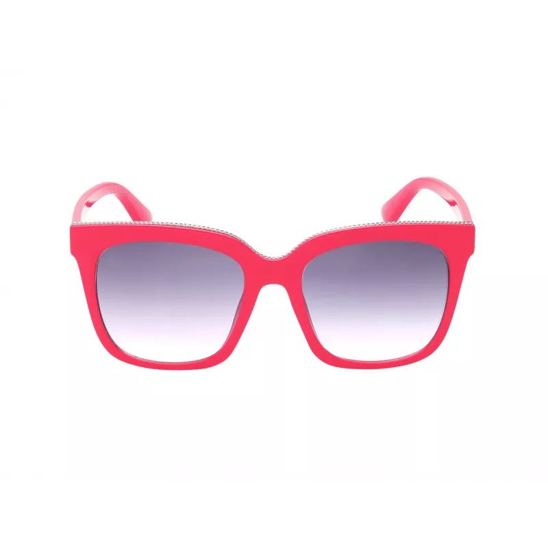 GUESS dámske motýlie cat eye slnečné okuliare GO00045-5572B Havana hnedý gradient 55 mm