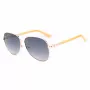 GUESS dámske motýlie slnečné okuliare GU00173-6028W Havana hnedý gradient 60 mm