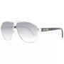 GUESS dámske cat-eye slnečné okuliare GF6145-32B Havana/hnedý gradient 61 mm