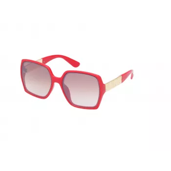 GUESS dámske cat eye slnečné okuliare GO00031-6266F - lesklý čierny rám, gradientové sklo dymové, UV400 ochrana