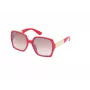 GUESS dámske cat eye slnečné okuliare GO00031-6266F - lesklý čierny rám, gradientové sklo dymové, UV400 ochrana