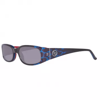 GUESS dámske slnečné okuliare Cat-Eye GU7435-5192A Shiny Black Gradient Smoke 51 mm
