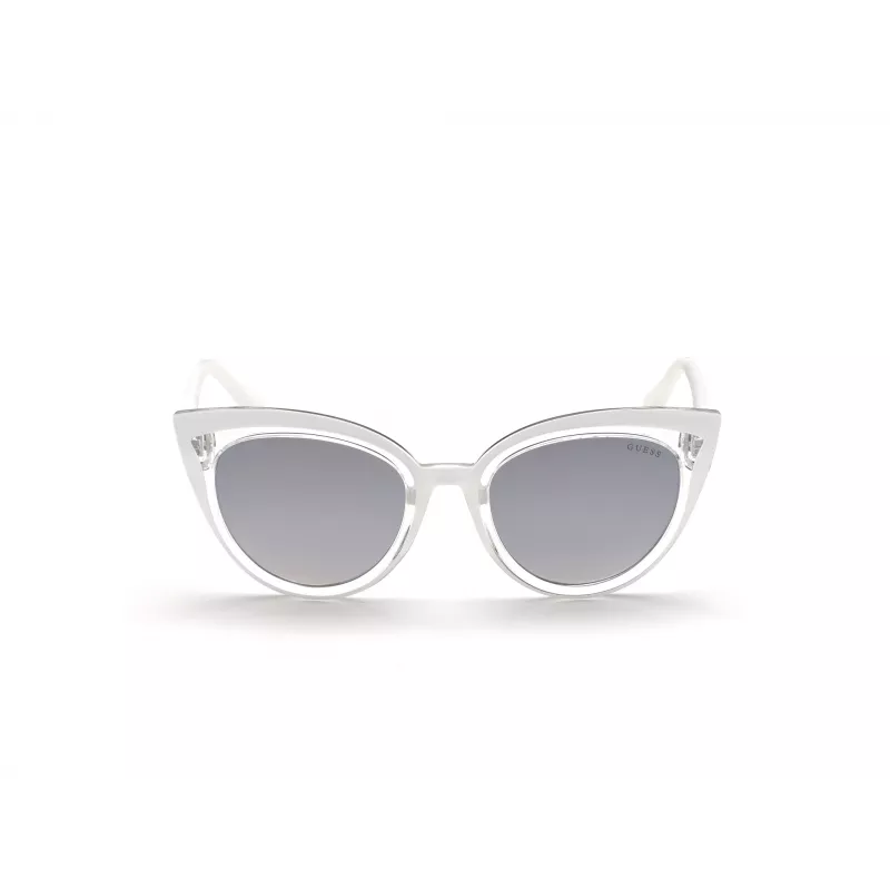 GUESS dámske slnečné okuliare Cat-Eye GU7628-5224C Havana hnedý gradient 52 mm