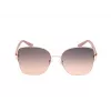 GUESS dámske slnečné okuliare GF00052-5928B Havana hranatý rám hnedé gradientné sklá 59mm