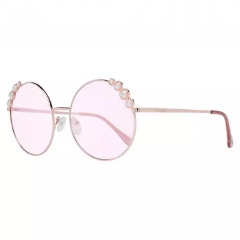 GUESS dámske GF0355-28T cat eye slnečné okuliare - hnedý korytnačinový rám, hnedé gradientové sklá, 58 mm