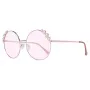 GUESS dámske GF0355-28T cat eye slnečné okuliare - hnedý korytnačinový rám, hnedé gradientové sklá, 58 mm