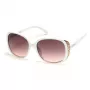 GUESS dámske GF0382-5921F slnečné okuliare v tvare mačacích očí Havana Brown Gradient