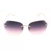 GUESS dámske GF0384-28T hnedé korytnačinové motýlie slnečné okuliare, hnedé gradientné sklá, 61 mm