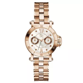 GUESS dámske hodinky ružové zlato oceľ X74008L1S 34 mm