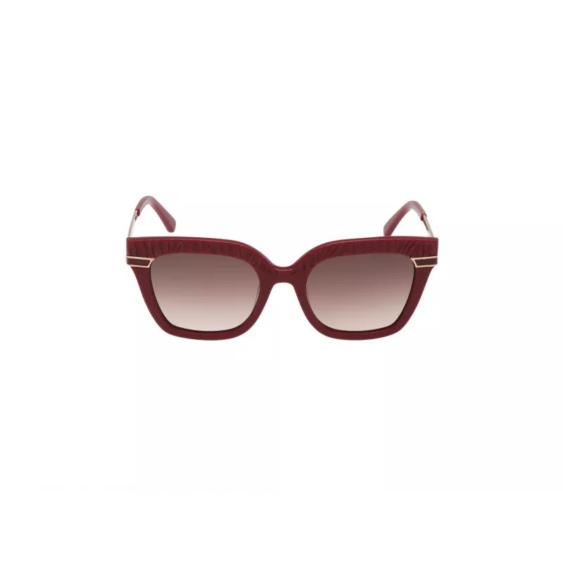 GUESS dámske slnečné okuliare GF00015-5169T hnedé Havana hranatý rám