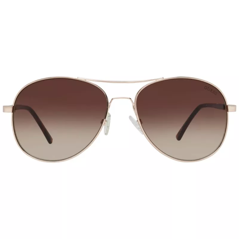Guess dámske slnečné okuliare GF0295-33F hnedé Havana motýlie 60 mm