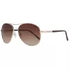 Guess dámske slnečné okuliare GF0295-33F hnedé Havana motýlie 60 mm