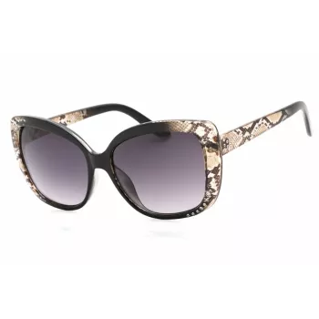 GUESS dámske slnečné okuliare GF0383-05B butterfly cat-eye čierne gradient smoke 57mm
