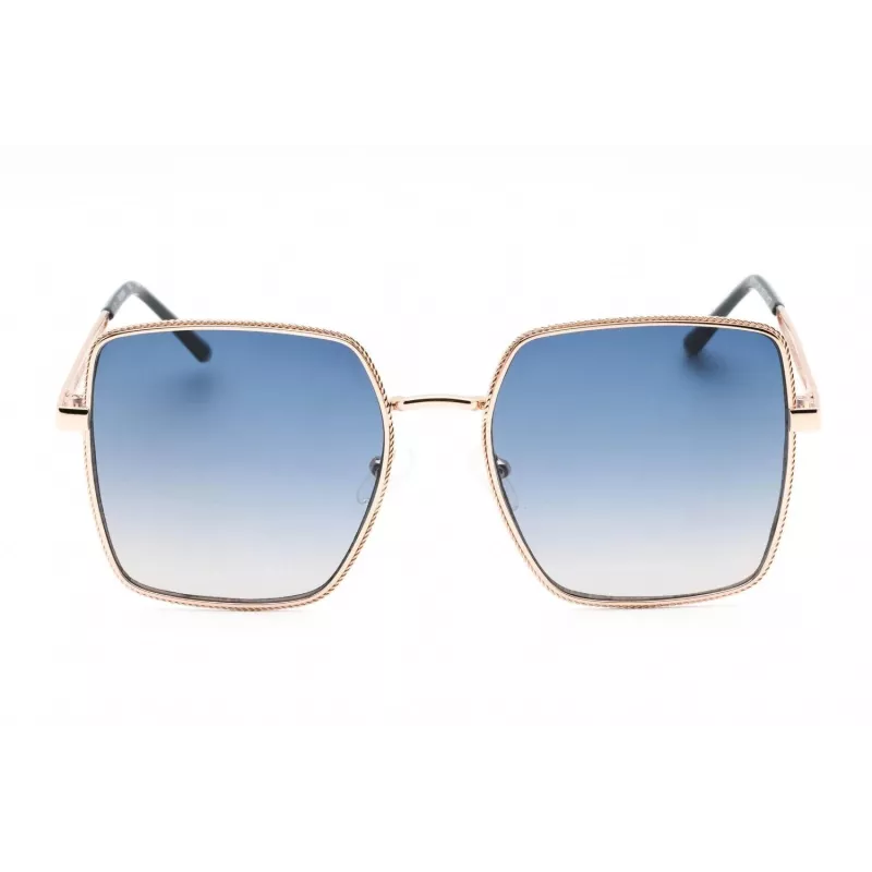 Guess dámske slnečné okuliare GF0419-28W Havana acetátový rám hnedé gradientné šošovky 58 mm