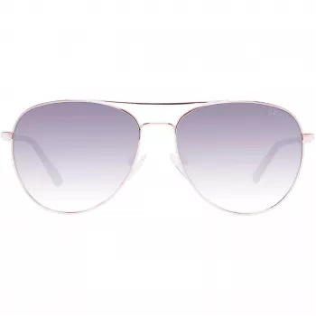 GUESS dámske slnečné okuliare GF6143-28B hnedá Havana motýlí rám 59mm