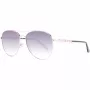 GUESS dámske slnečné okuliare GF6143-28B hnedá Havana motýlí rám 59mm
