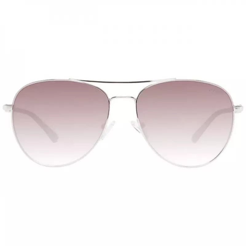 GUESS dámske slnečné okuliare GF6143-32F Havana motýlí rám hnedé gradientové sklá 59 mm