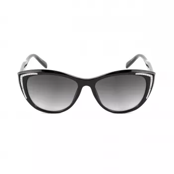 GUESS dámske slnečné okuliare GO00006-5601B shiny black gradient smoke 58mm