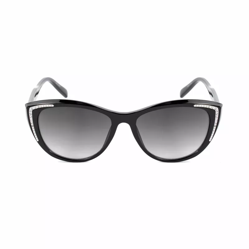 GUESS dámske slnečné okuliare GO00006-5601B shiny black gradient smoke 58mm