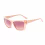 GUESS dámske slnečné okuliare GU00098-5557F Havana acetát hranatý rám hnedé tónované sklá 55/14/135 mm