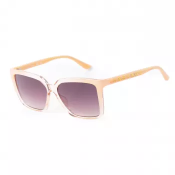 GUESS dámske slnečné okuliare GU00099-5525F Havana hranaté gradient hnedé
