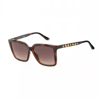 GUESS dámske slnečné okuliare GU00099-5552F Havana acetát hnedý gradient UV400