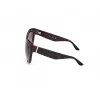 GUESS dámske slnečné okuliare GU00130-6152F - lesklý čierny rám, gradientové sklo smoke