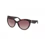 GUESS dámske slnečné okuliare GU00130-6152F - lesklý čierny rám, gradientové sklo smoke
