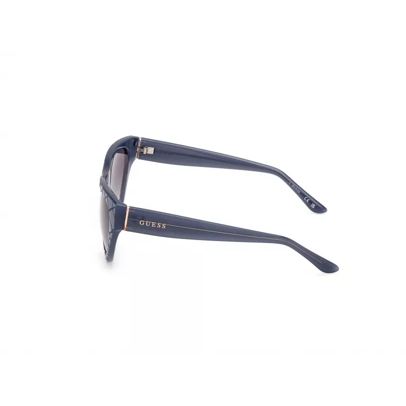 GUESS dámske slnečné okuliare GU00151-5784B motýlie Havana hnedé gradient UV400