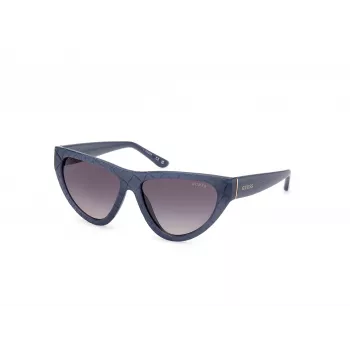 GUESS dámske slnečné okuliare GU00151-5784B motýlie Havana hnedé gradient UV400
