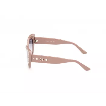 GUESS Dámske slnečné okuliare GU00163-5457W Brown Havana Gradient 54 mm