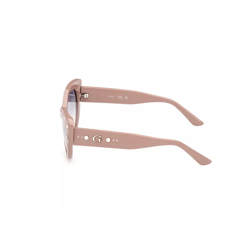 GUESS Dámske slnečné okuliare GU00163-5457W Brown Havana Gradient 54 mm