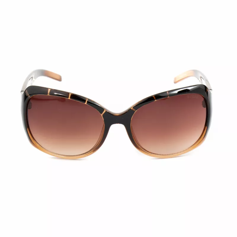 GUESS dámske slnečné okuliare GU0200F62STOA - havana korytnačinový acetátový rám s hnedými gradientovými sklami
