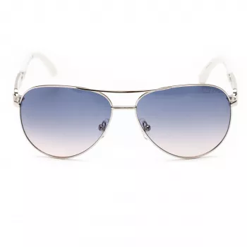 GUESS dámske slnečné okuliare GU7295-6010W hnedý motýlí rám 60 mm