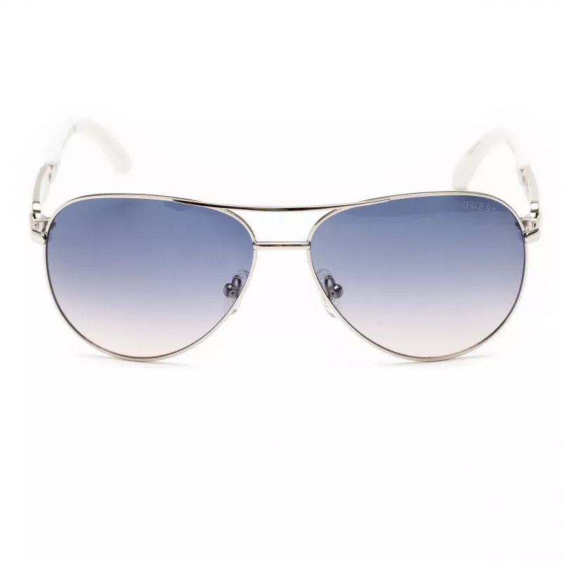 GUESS dámske slnečné okuliare GU7295-6010W hnedý motýlí rám 60 mm