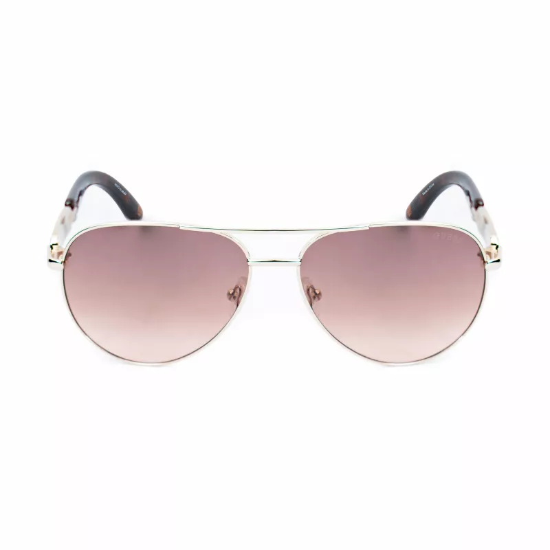 GUESS dámske slnečné okuliare GU7295-6032W hnedá havana oversized hranaté