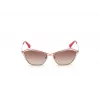 GUESS dámske slnečné okuliare GU7639-28F zlatý motýlí/cat-eye rám hnedé gradientové sklá UV400