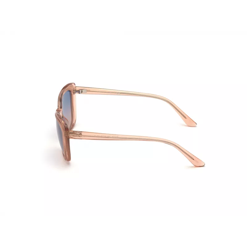 GUESS dámske slnečné okuliare GU7774-5574W hnedá Havana hranatý rám 55 mm