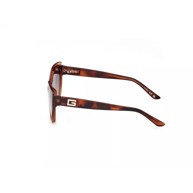 GUESS dámske slnečné okuliare GU7909-5352F Havana hnedý gradient 53mm